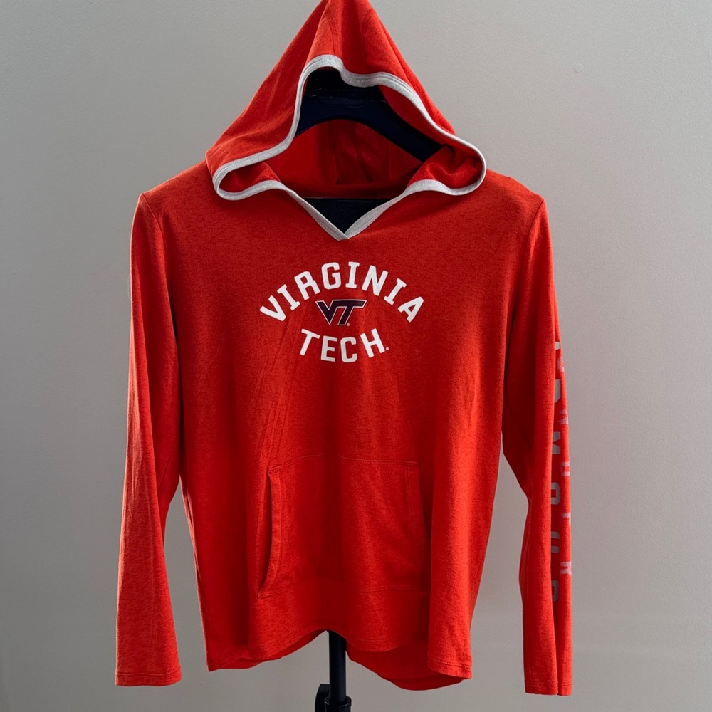 Under Armour Virginia Tech Orange Hoodie with front pocket